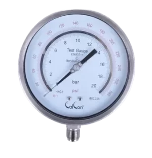 Test Pressure Gauge